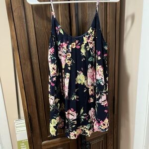 Floral Spaghetti Strap Top